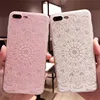 wholesale 3D relief Floral Soft TPU cover Phon case for iPhone X 8 Plus