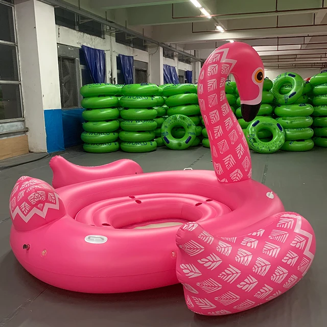 Flamingo floating island 2