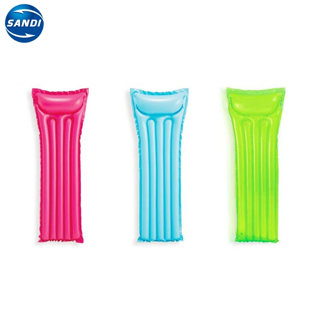Promotional Custom Beach Swimming Plastic Pvc Inflatable Air Mattress Buy Inflatable Air