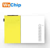 

Wechip portable mini projector hd 1080p YG300 professional video projector simple shape smart projector