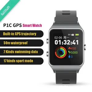 IWOWN P1C GPS Smart Watch Heart Rate Monitor