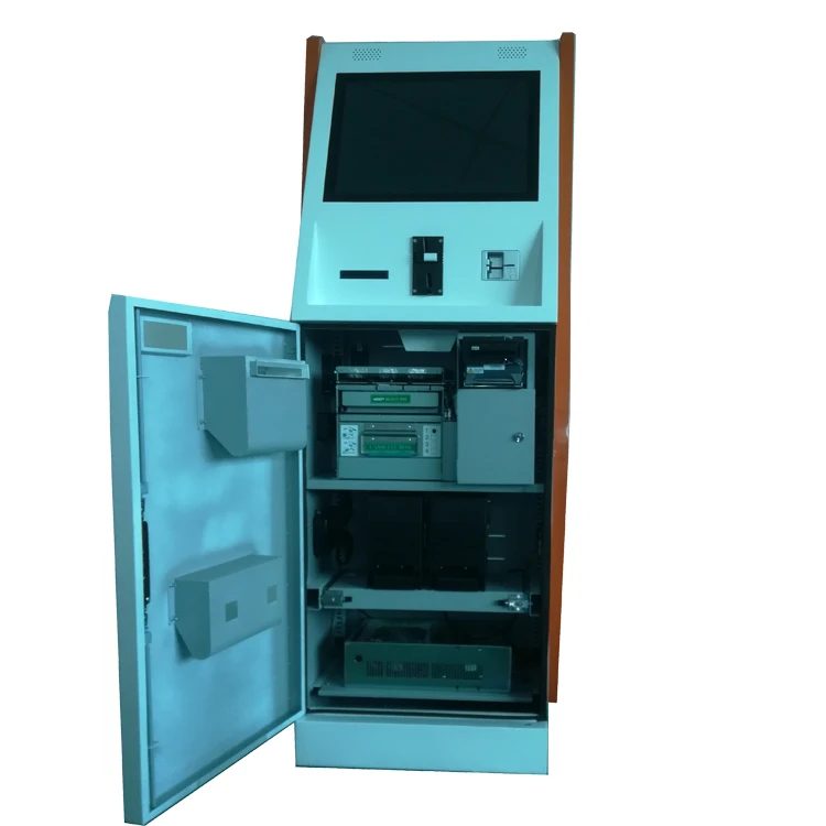 
All in one cash bitcoin exchange terminal touch screen self service ATM machine coin bill acceptor pay kiosk 