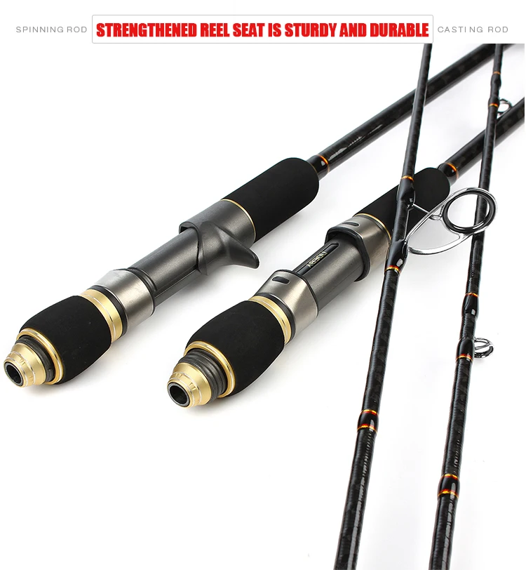 High Quality 1.8m Saltwater Fishing Rod Carbon Casting For Fishing