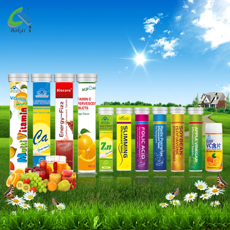 Wholesale Private Label Multivitamin Calcium Iron Effervescent Energy