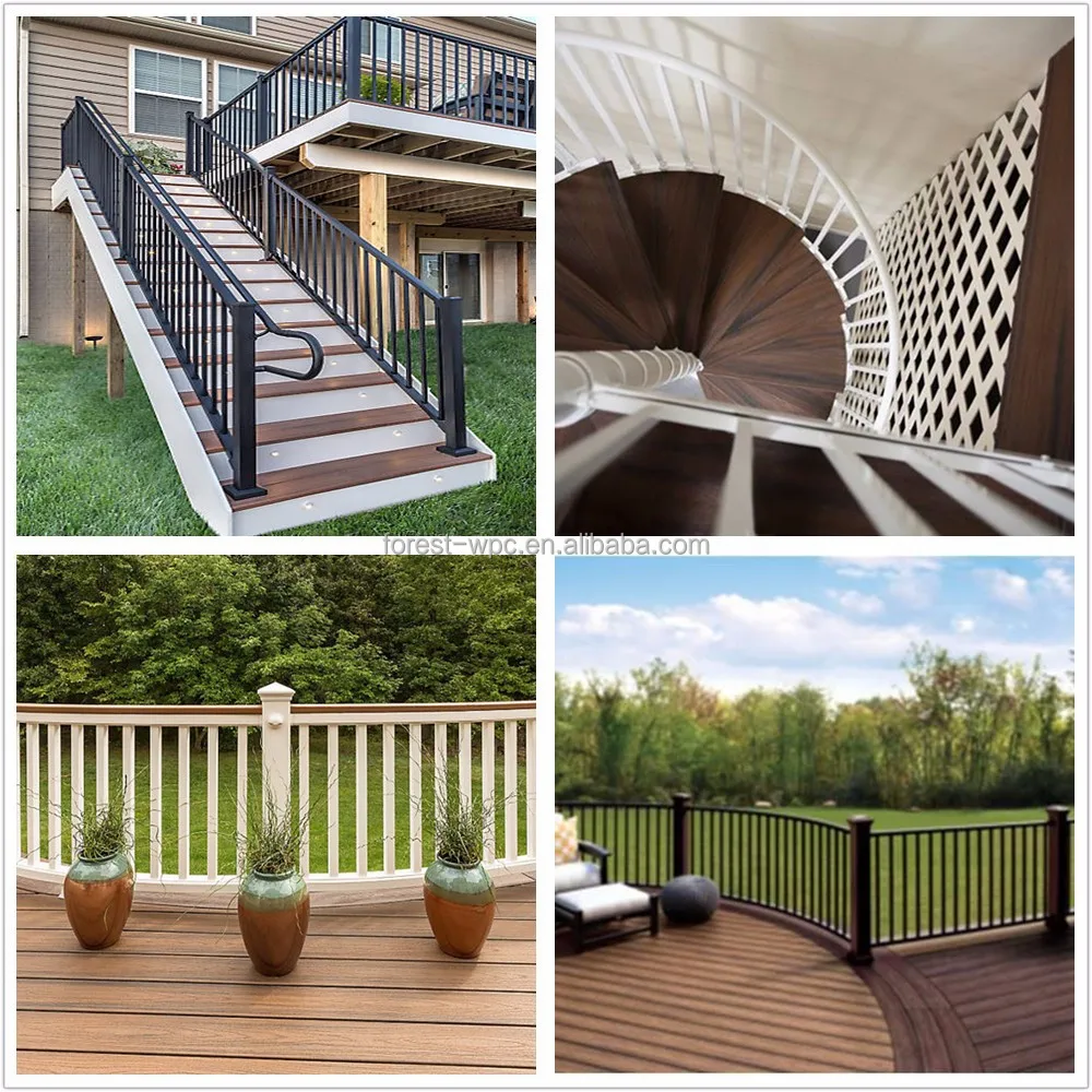 Gazebo wpc ringhiera balcone decorazione balcone ringhiere di ...