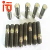titanium double end thread stud bolts din 835 din938 titanium studs ti6al4v