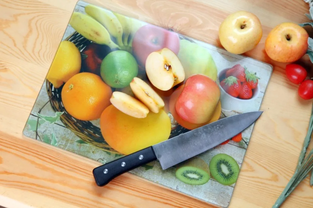 Tempered Glass Cutting Board Chopping Board For Fruit Buy Glass Cutting Board Board For Fruit