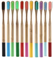 

100% Biodegradable Eco Friendly Adult Eco Wooden Bamboo Tooth Brush Zero Waste Toothbrushes