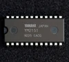 YM2151 . dual in-line 24 pins package / Electronic Components . PDIP-24 , FM Operator Type-M(OPM) integrated circuits . Microele