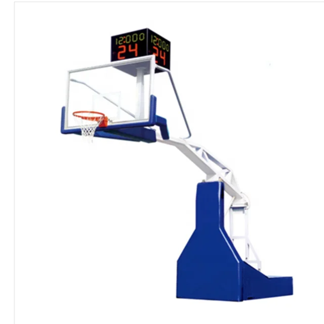 

FIBA cheap basketball game outdoor portable height adjustable basketball stand, Customize color