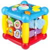 Early education cube baby toy music light multifunctional hexahedral game table wisdom house