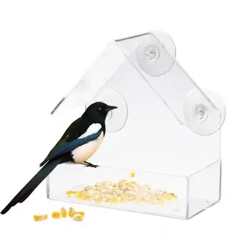 Best Selling Acrylic Plastic Cage Bird Feeders Lifestyle Plastic