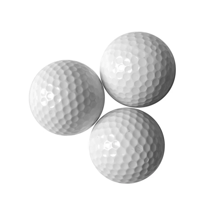 Custom 3 Piece Golf Ball Printing Your Logo / Wholesale 3 Layered Top