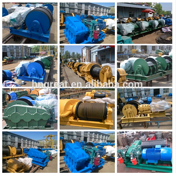 electric winch trolley double bridge beam gantry crane