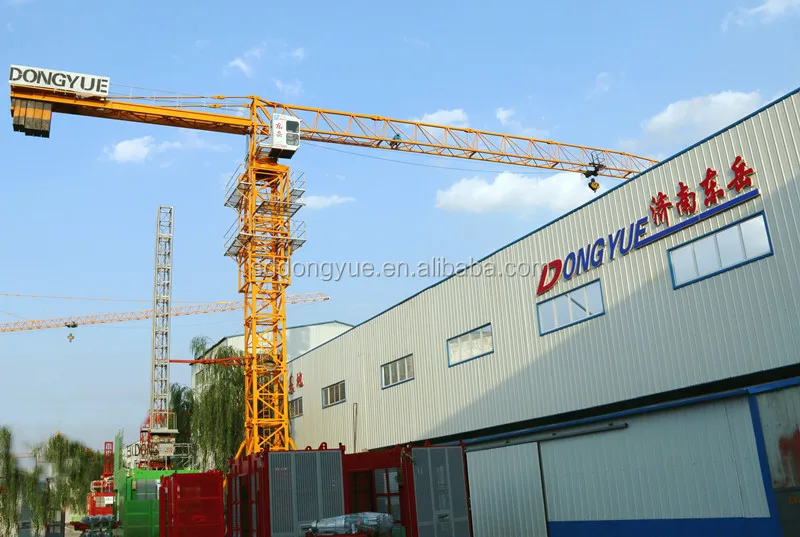 10t used factory tower crane manufacturer price list for sales in philippines for construction