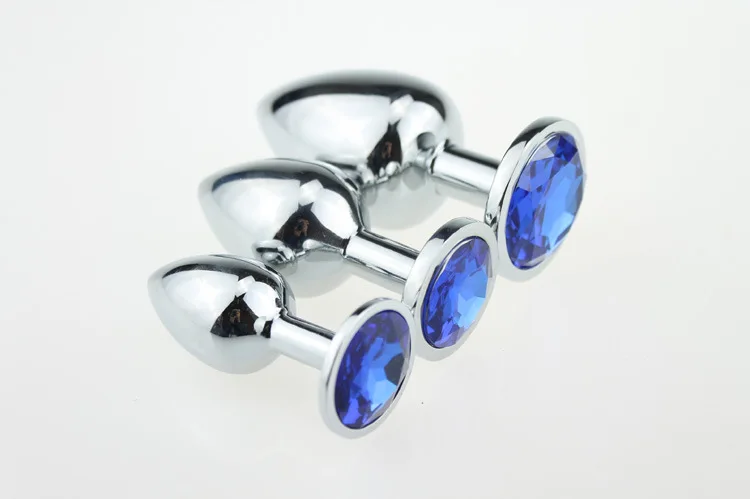Health butt anal plug aluminium alloy metal anal plug for gay sex play