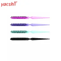 

YAESHII 2016 New design colorful plastic teasing hair brush for haircut