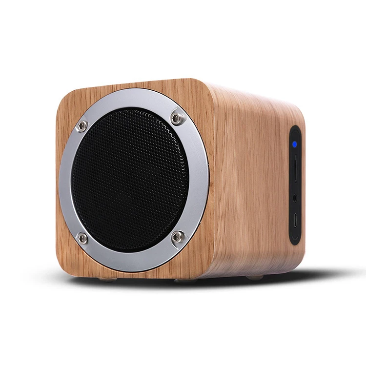 

Magnetic horn Loudspeakers 3D HIFI retro wireless wood bluetooth speaker for home party, White oak;walnut