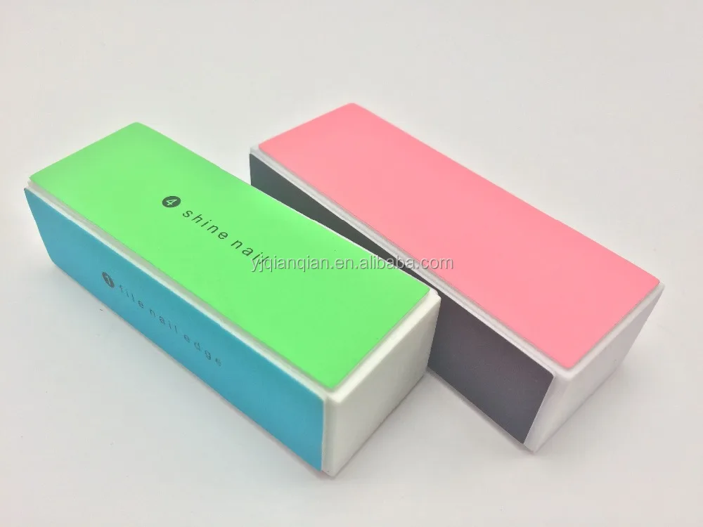 
4 Way Nail File Art Shiner Polish Buffing Block 