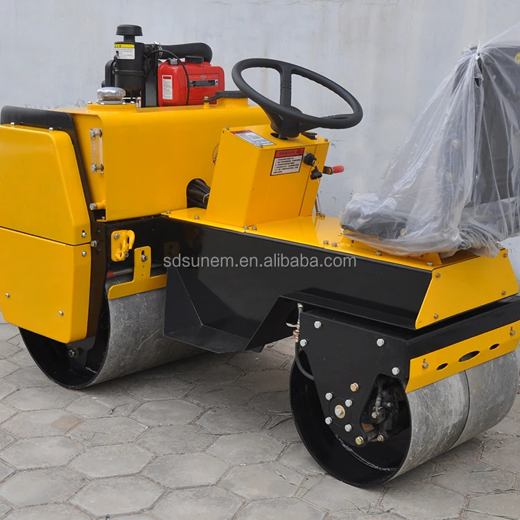 Double Drum Driving Roadway 4kw 5km/h 780kg Steel Road Roller Buy