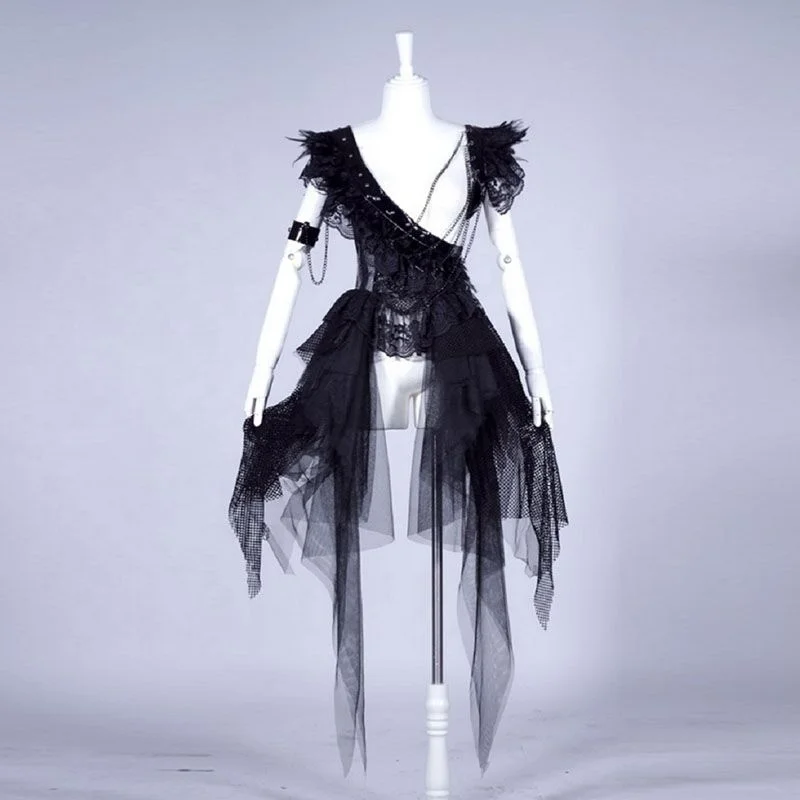 

RQBL China Factory Direct Sale Low MOQ Women Steampunk Dresses