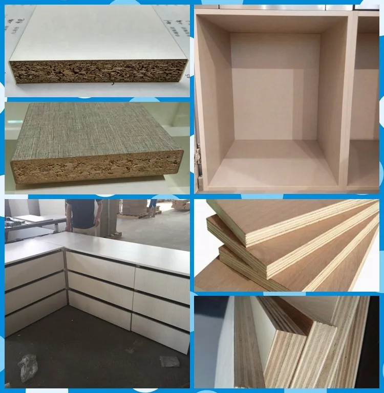 Natürliche Holz Küche Schrank Mit Melamin Günstige Küche Schränke - Buy