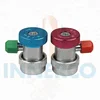 Adjustable AC R134a Quick Coupler Connector Adapter High&Low 1/4 SAE HVAC