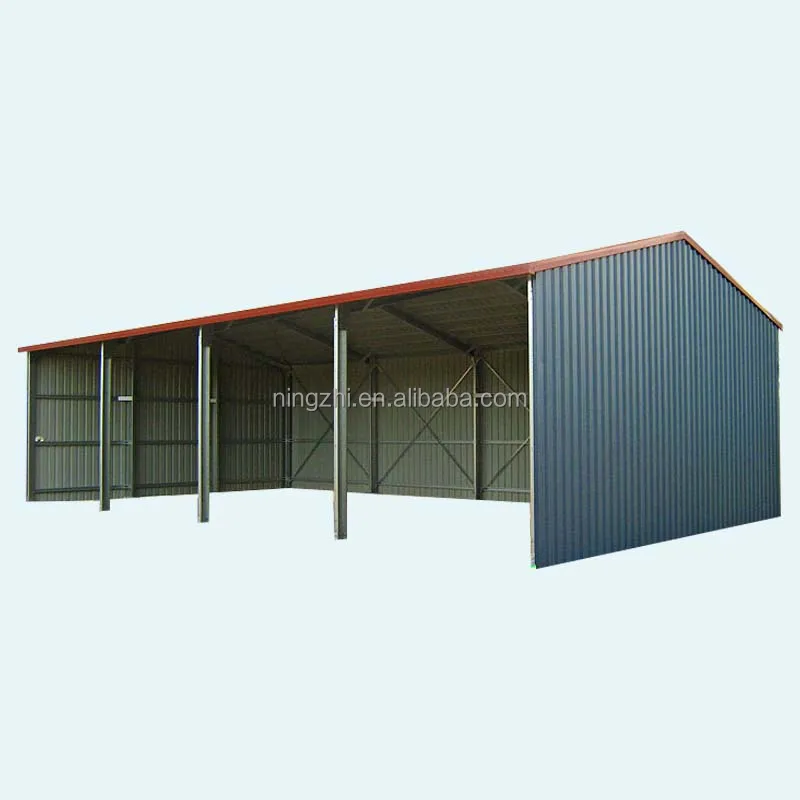 
Open End Storage Shed 