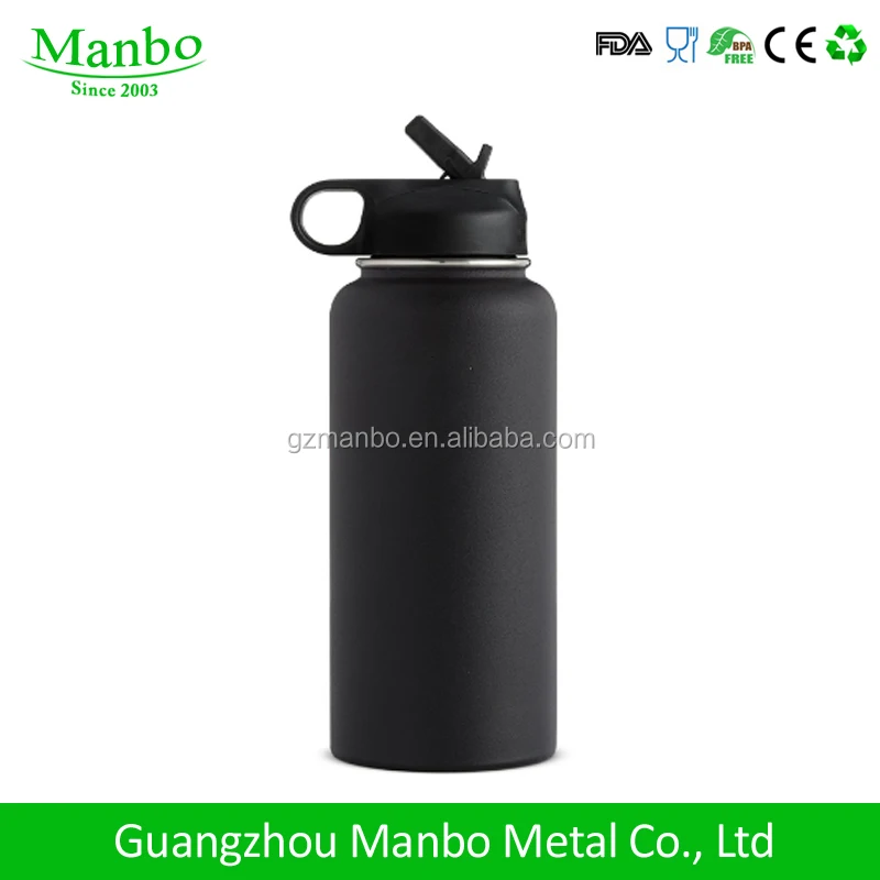 Custom Double Wall Insulated Stainless Steel Green Canteen Water Bottle