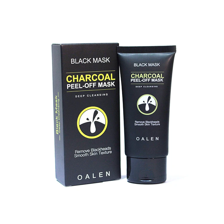 

All Skin Types Natural Blackhead Remover Mask Black Mask Facial Charcoal Peel off face Mask