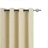 Room Darkening Curtains for Living Room 84 inches Long Moderate Blackout Window Curtain Panels for Bedroom Drapes, 2 Panels
