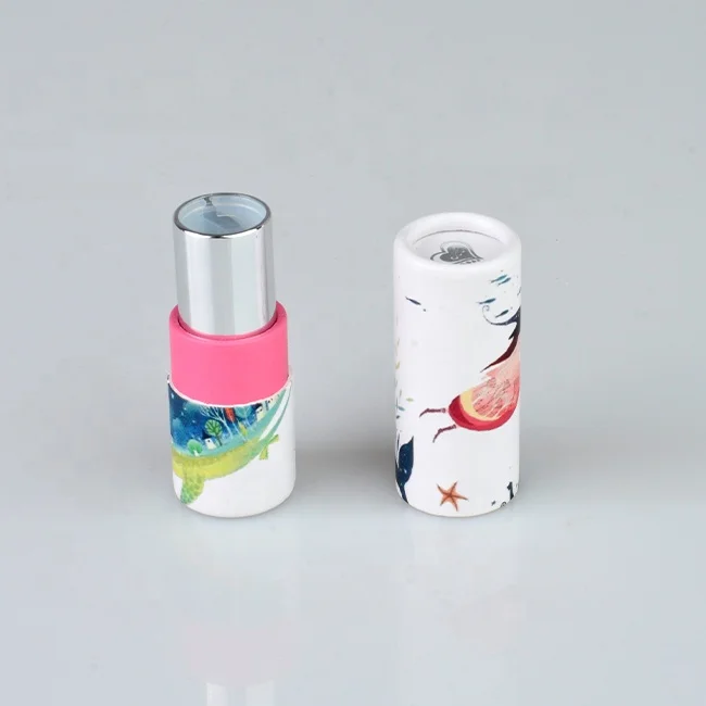 
Custom Paper Packing Recyclable Test Tube Lipstick Packaging Box 