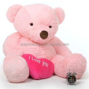 huge pink teddy