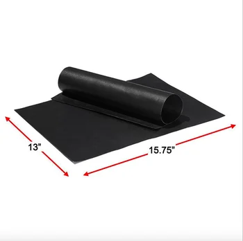 Non Stick Easy To Wash Bbq Floor Mat Bbq Grill Mat