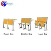 Wooden college student modern classroom furniture set school table and chair