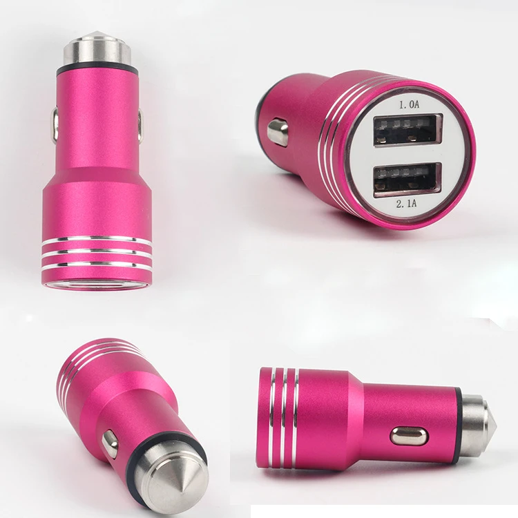 

Wholesale The news products smart car charger with 2 usb ports for mobile phone