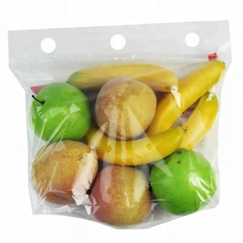 fresh vegetables packaging plastic bag 