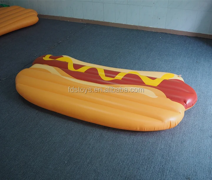 hot dog pool inflatable