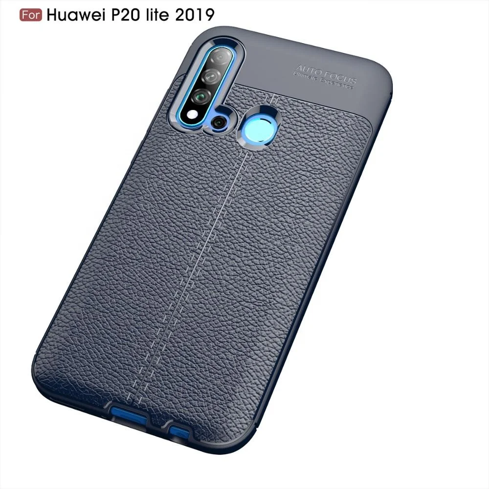 

2020 New style tpu 3 different colors shockproof mobile phone case for Huawei P20 Lite, Black, blue, red