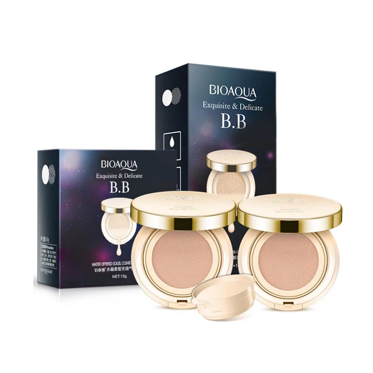 

OEM Bioaqua whitening moisturizing Air Cushion Natural makeup BB cream