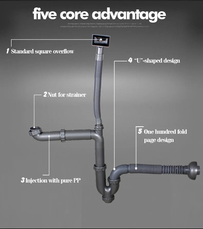 GN029-KITCHEN DRAIN PIPE-2