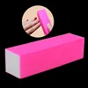5 Colors Fluorescence Nail Art Tips Files Sponge