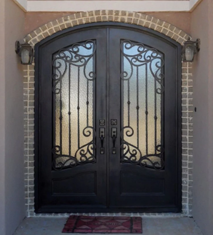 Wrought Iron Main Door Designs in Pakistan Entry Doors Swing Glass