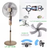 18 inch big stand fan 3 speed selection with fuse self-protection and LED panel