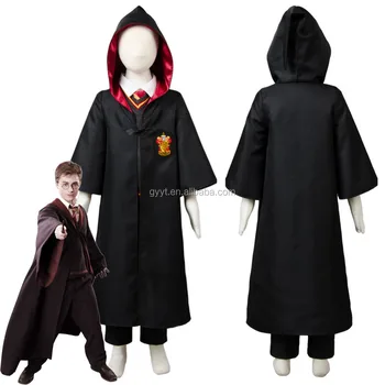 Halloween Pesta Kostum Jubah Hitam Jubah UniDewasa 