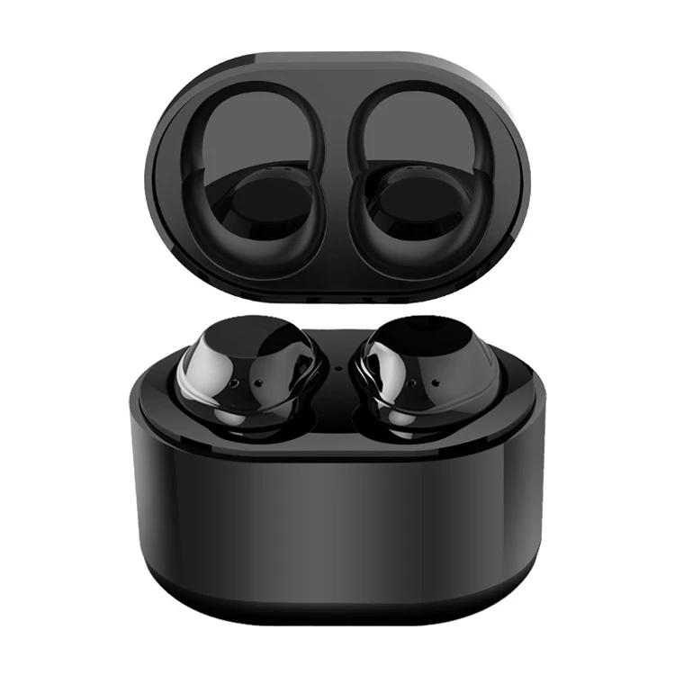

IP65 waterproof TWS wireless earphone with touch control function, Black;white