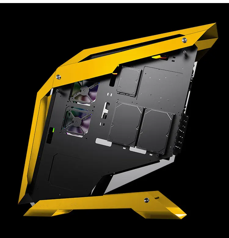 Powercase Hot Selling ATX  gaming case New Design Amazing Cougar Conqueror Tower Desktop Pc Computer Case Gaming Pc Case