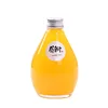 100ml 280ml 350ml 500ml clear frosted milk tea Creative new water drop beverage bottle frosted web celebrity glass bottle