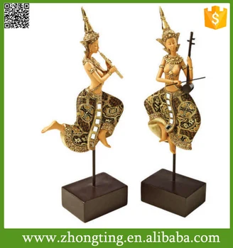 Ensemble Thai Musicians Most Sacred Ceramic Musician Statues Buy