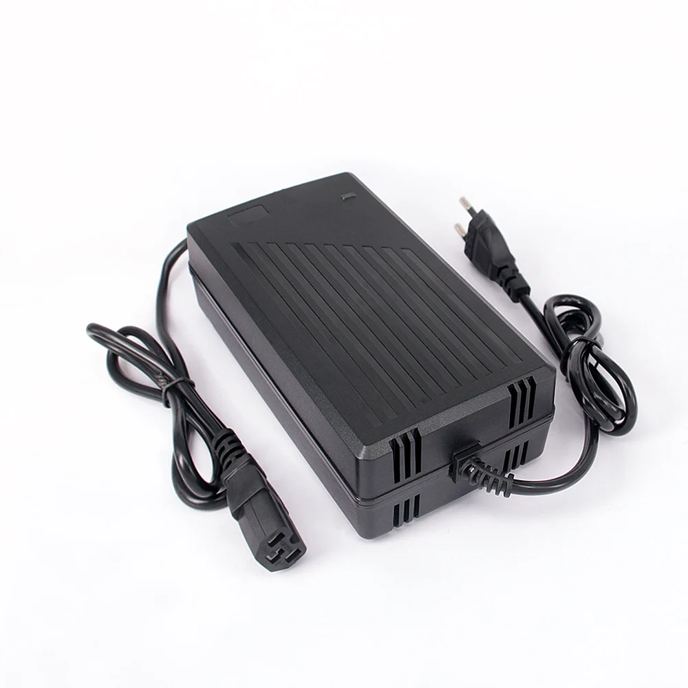 

YZPOWER 14.6V 12A 4s 12V Lifepo4 Battery Charger For E-bike Scooter battery pack, Black battery charger